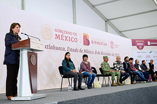 Presidente López Obrador y Gobernadora Delfina Gómez amplían programas